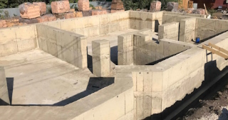 Фундамент с цокольным этажом под ключ заказать в Вятских Полянах - фундамент цокольный этаж под ключ цена от 7109 руб за м2