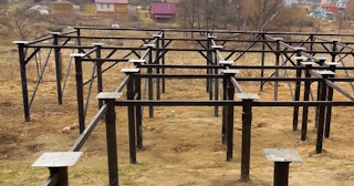 Свайный фундамент под ключ цена с установкой в Вятских Полянах от 508 рублей/м2| установка свайного фундамента под дом под ключ недорого